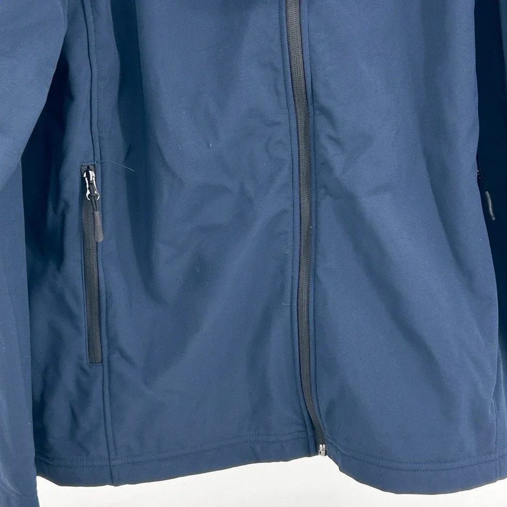 Kariban Softshell Jacket Men XL Navy‎ Blue K401 Water Repellent Gorpcore Outdoor